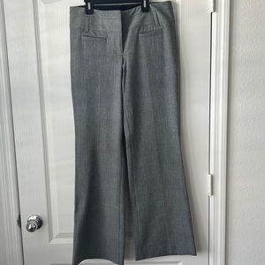 Express Wide Waist Editor Pants - Black and White